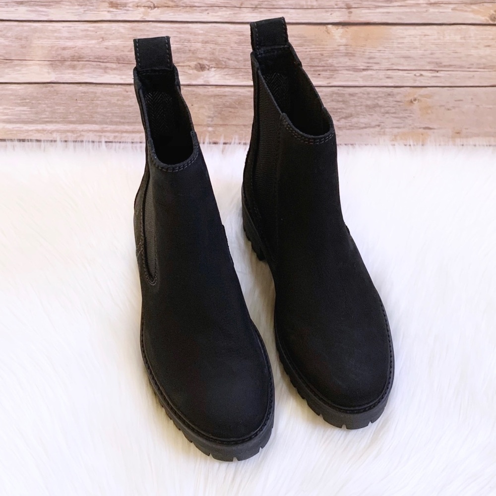 Timberland Courmayeur Valley Chelsea Black Boots - Picture 3 of 7